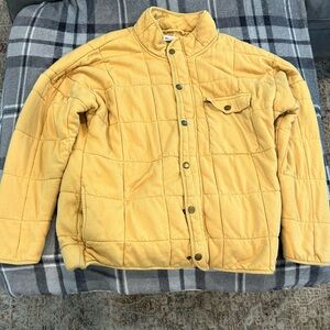 O’Neill Yellow Quilted Jacket - Size Small